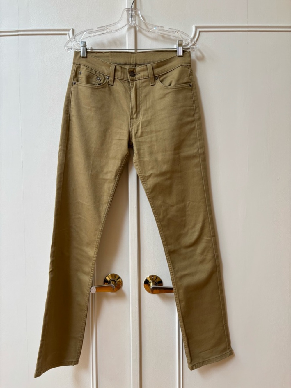 Levi’s 511 Khaki Slim Straight Jeans 29x32
